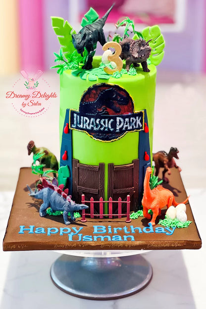 Jurassic Park Cake