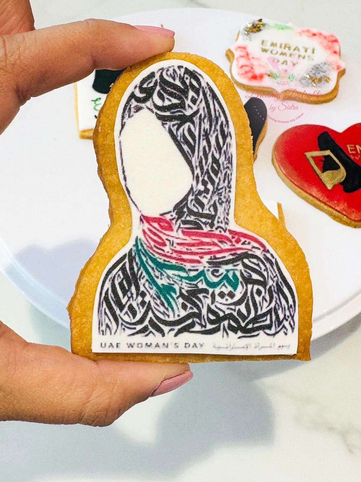 Emirati Women's Day Cookies