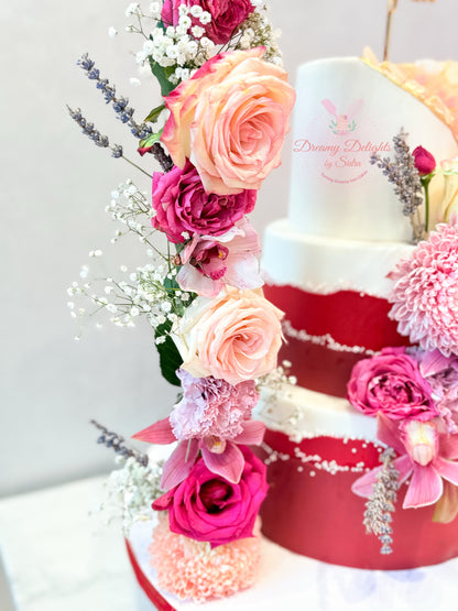 Flower Arch Cake