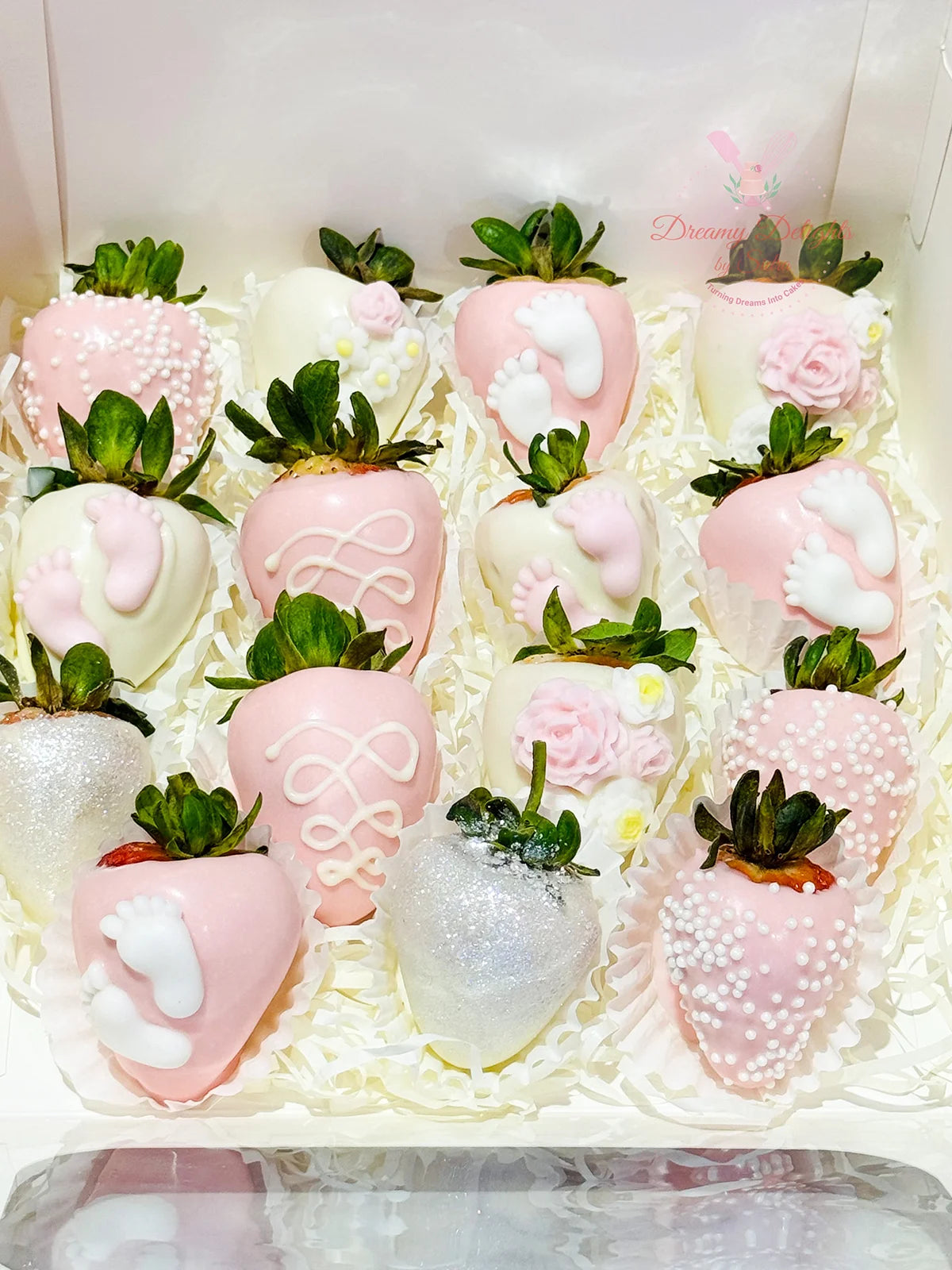 Baby shower Strawberry box