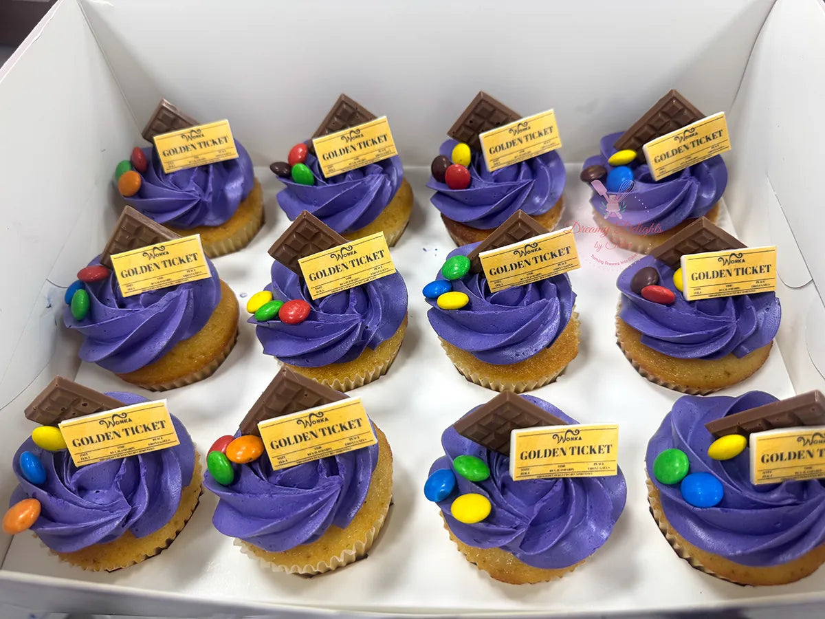 Willy Wonka Cupcakes