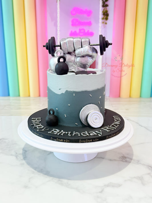 Custom Gym Cake