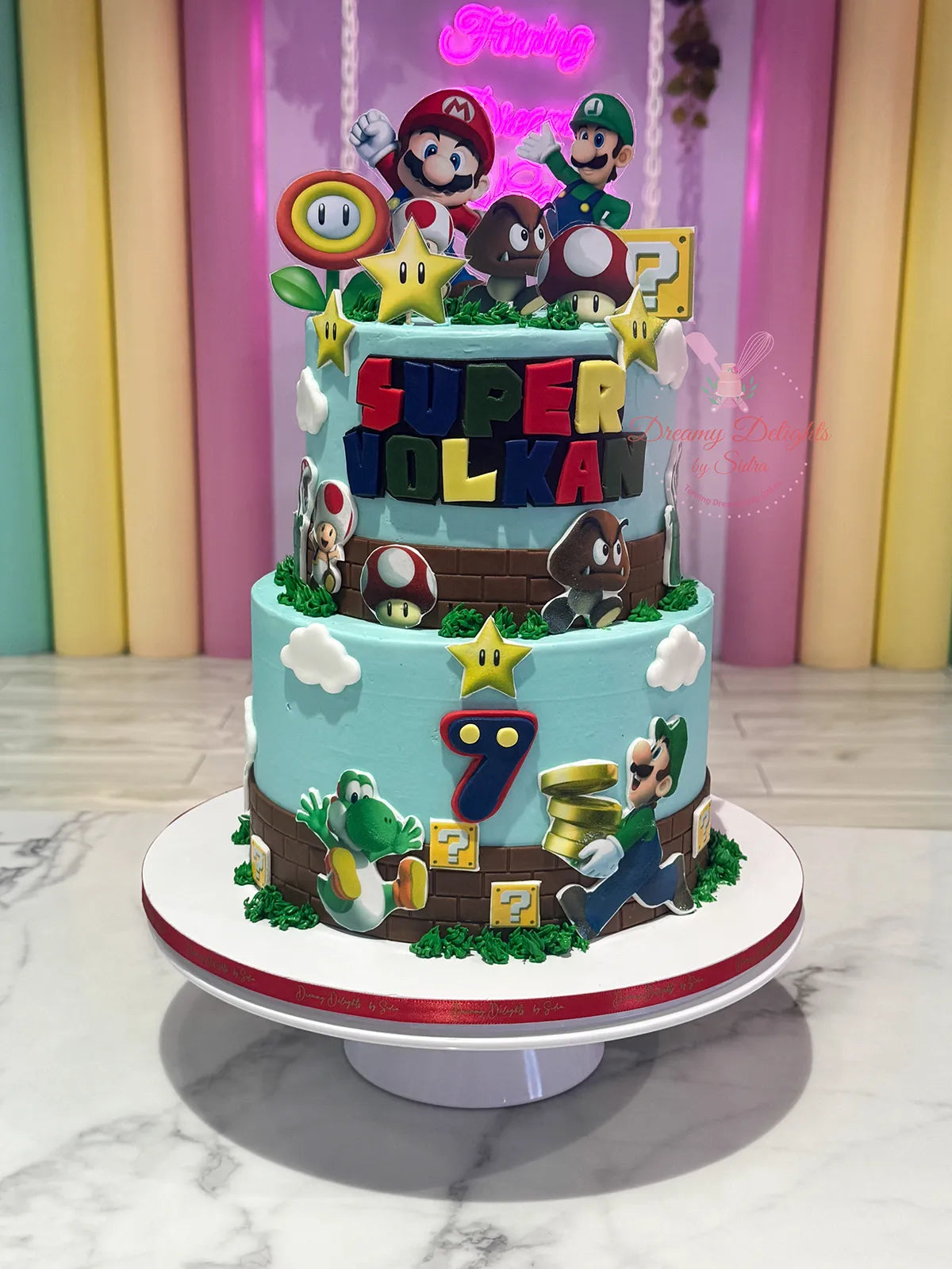 Super Mario Cake 7