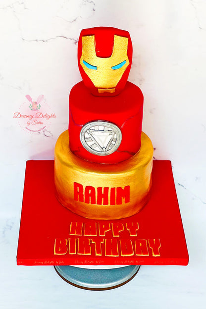 Iron Man Cake