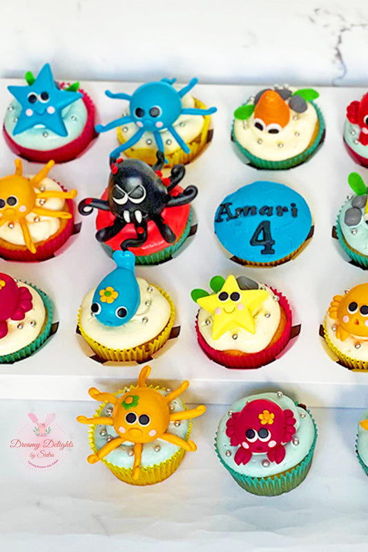 Sea Themed Cupcakes