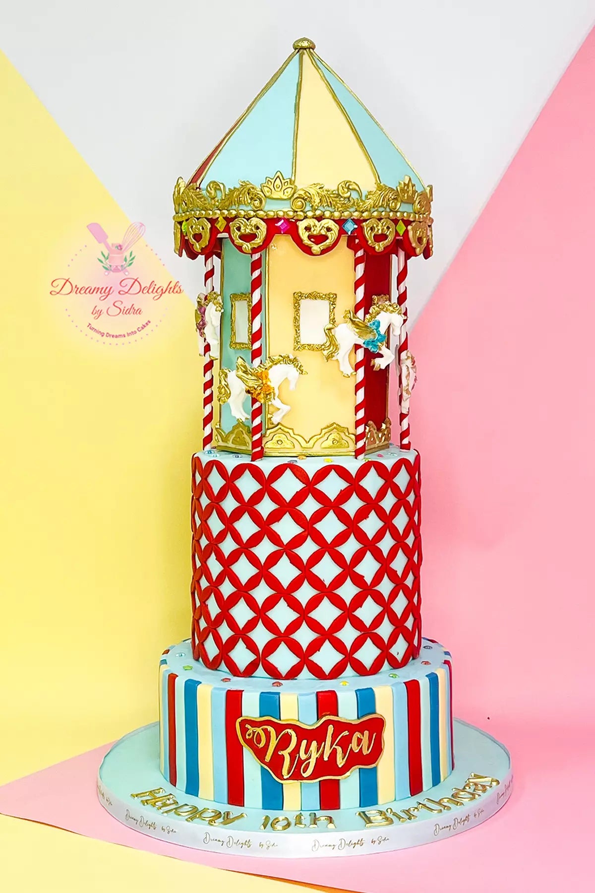 Carousel Cake