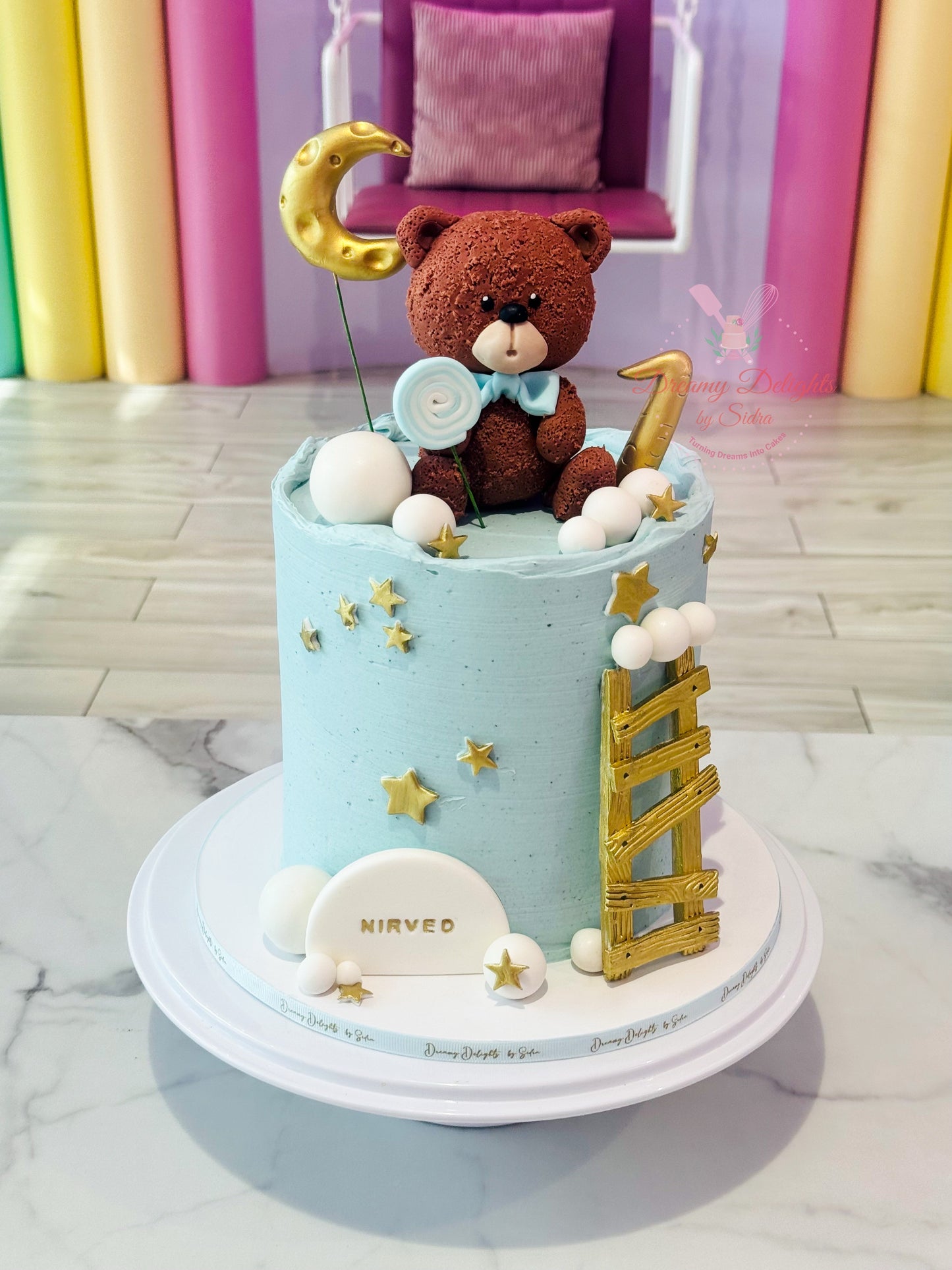 Fondant Teddy Cake