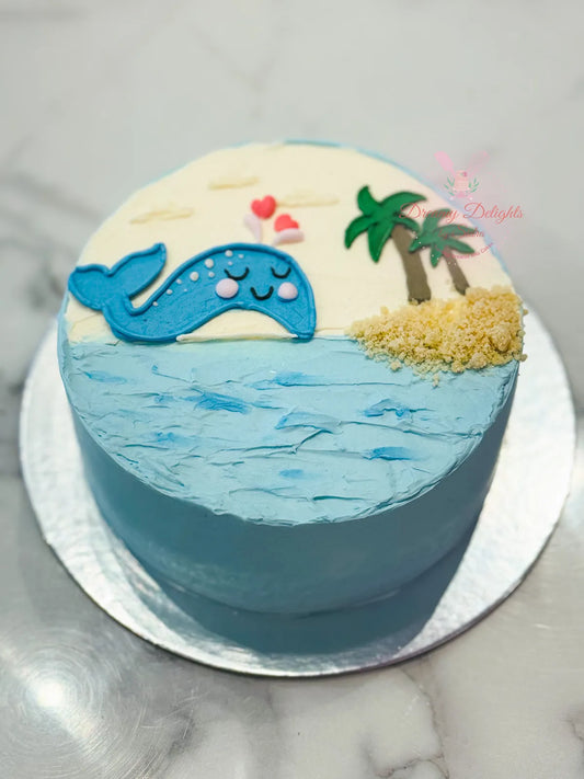 Dolphin Bento Cakes