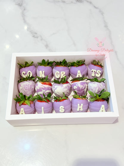 Congratulations Chocolate Covered Strawberries