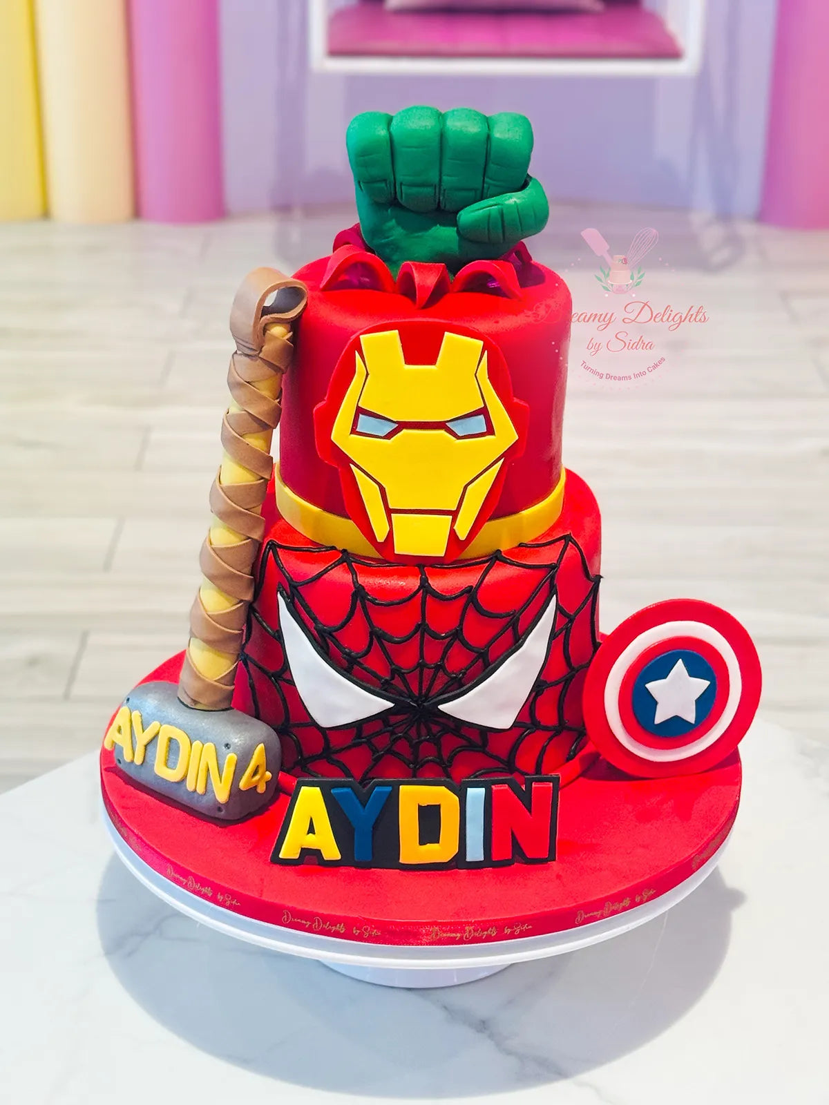 Superhero Cake 10