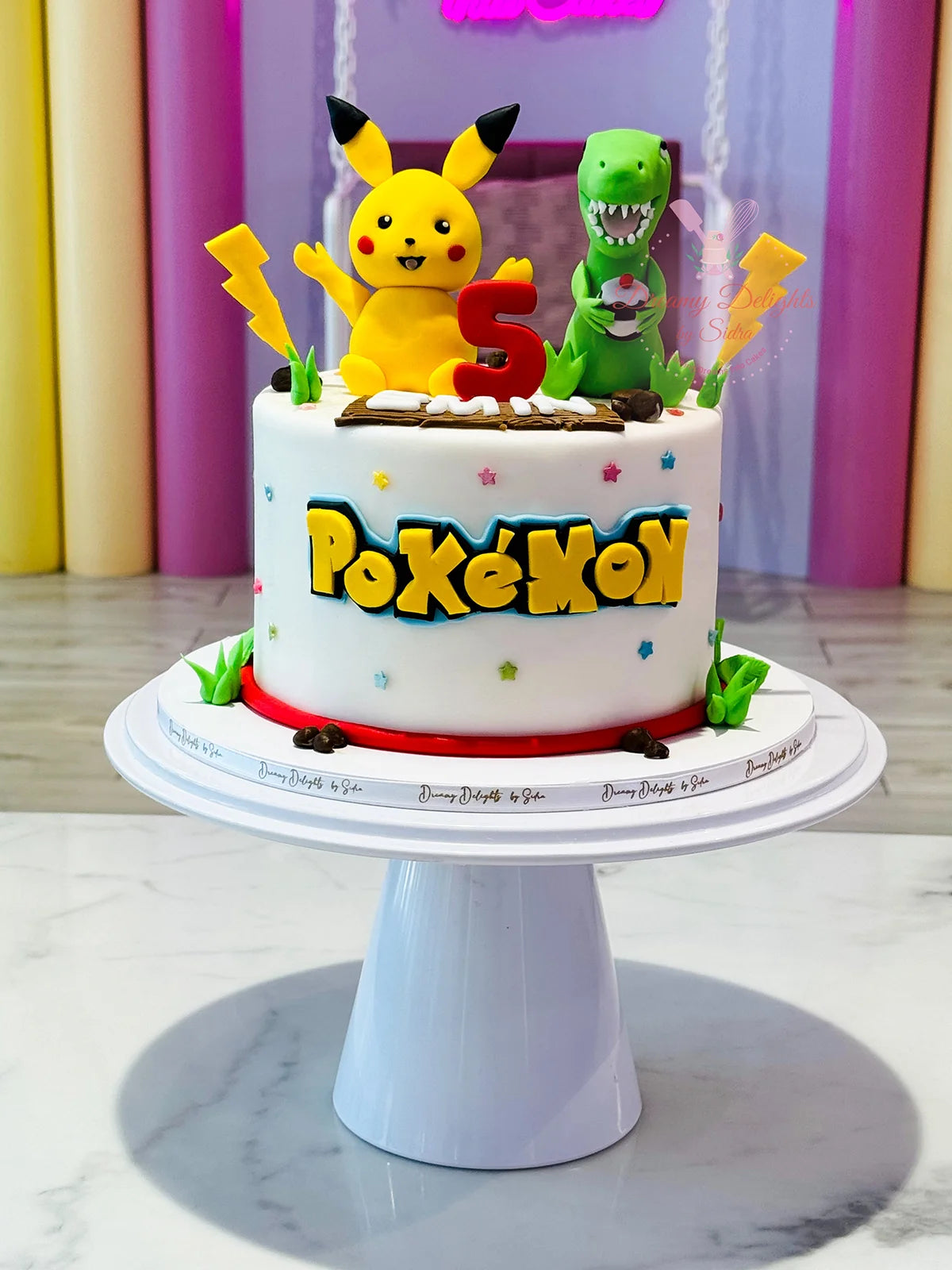 Pokemon Dino Cake