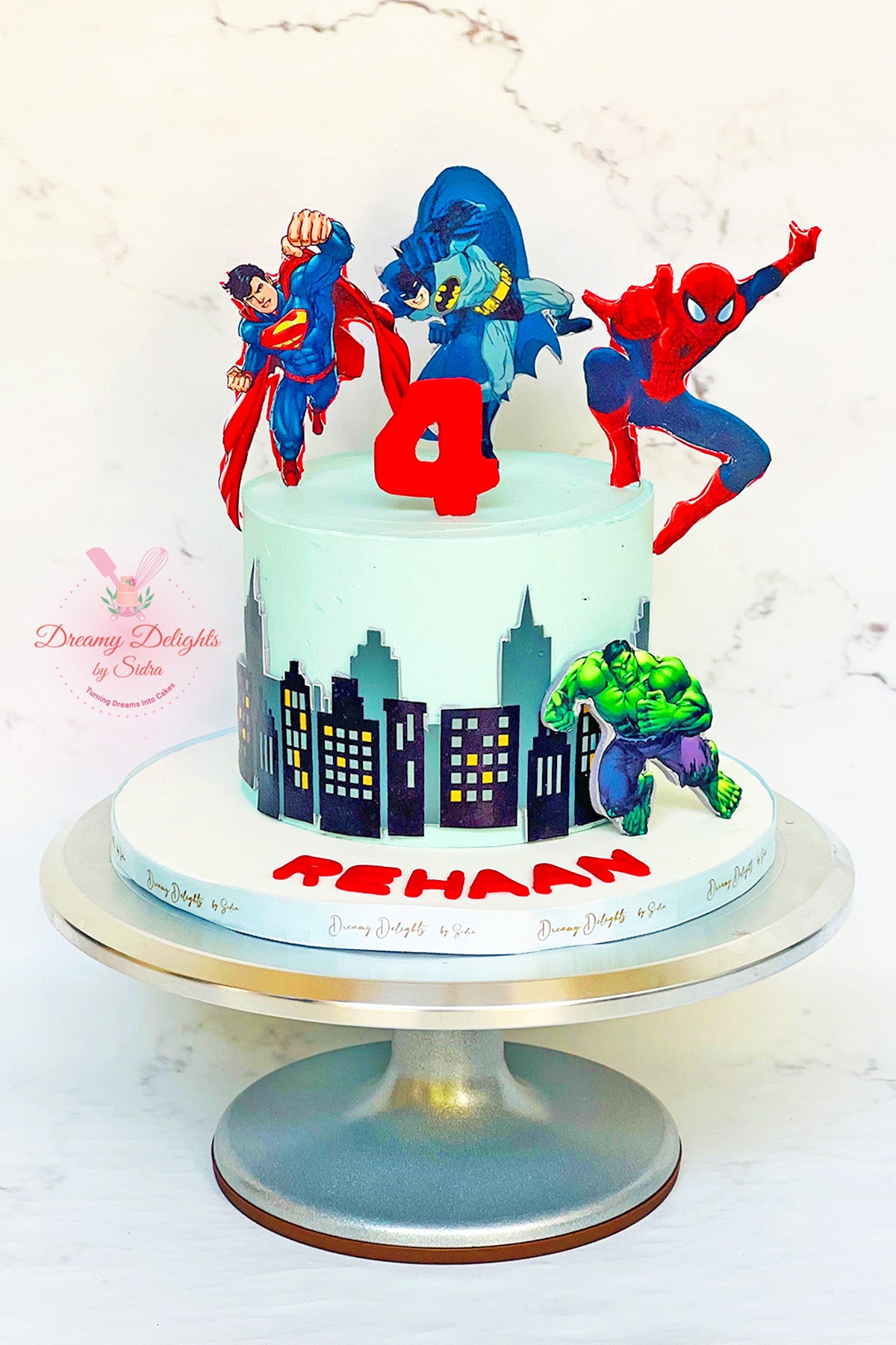 Superhero Cake 3