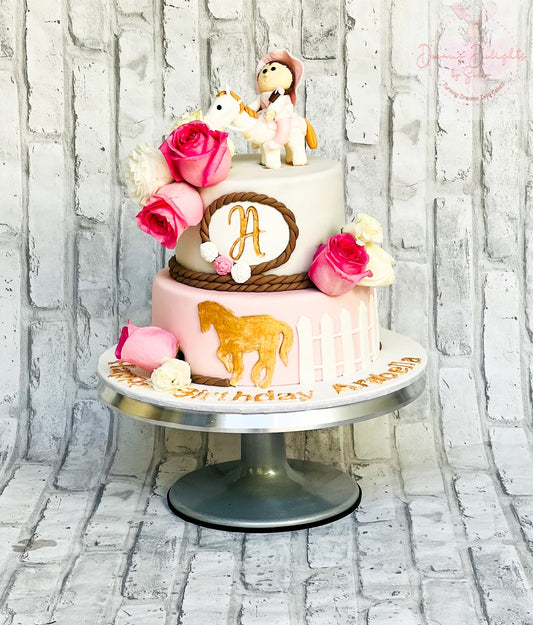 Horse Riding Cake