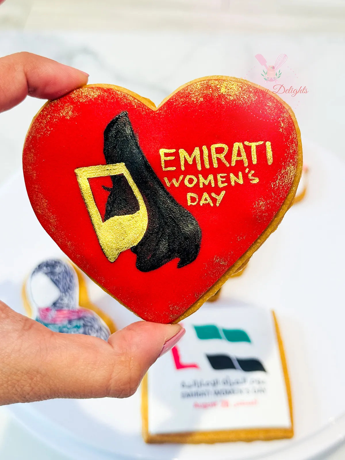 Emirati Women's Day Cookies