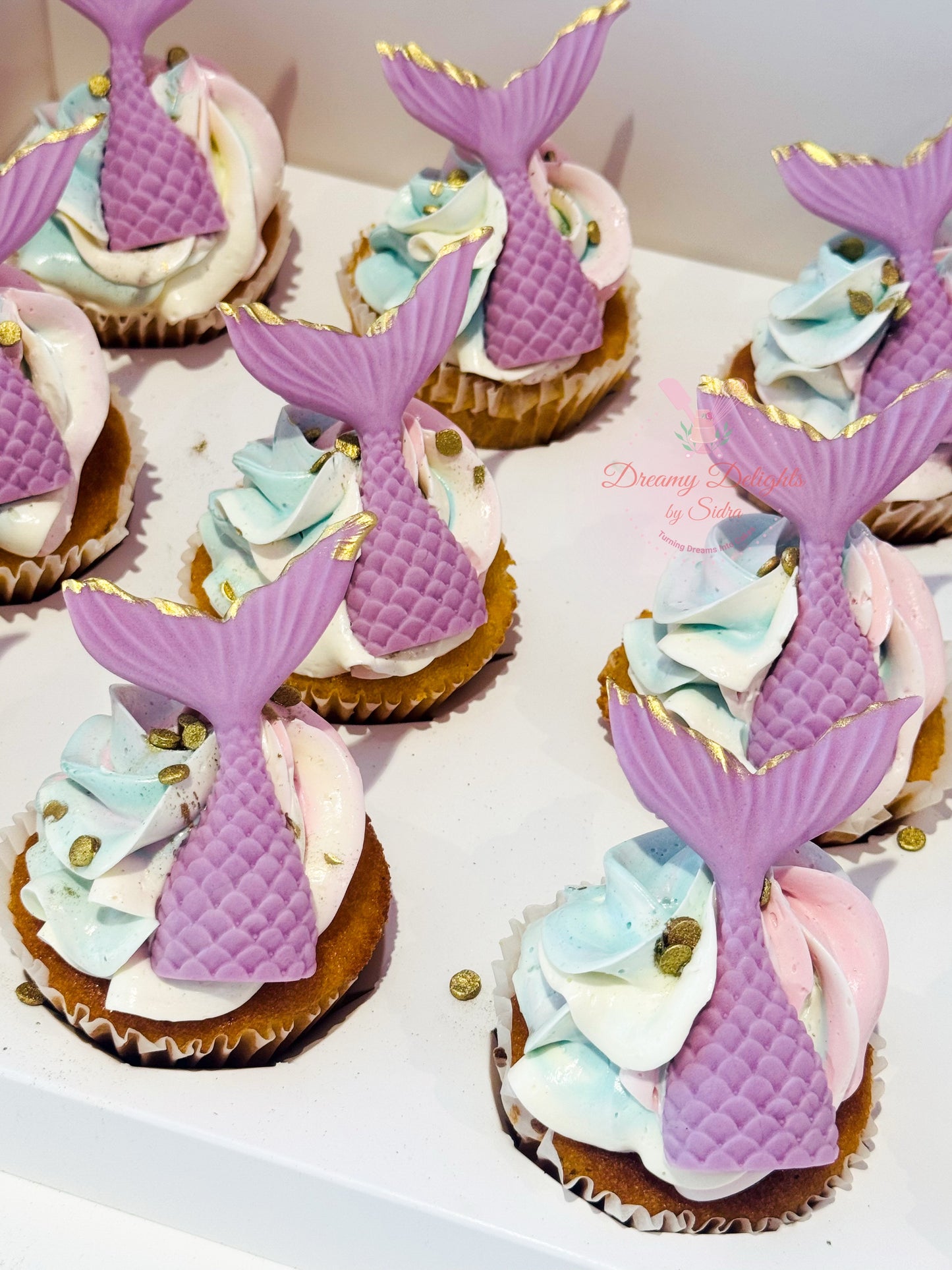 Mermaid cupcakes