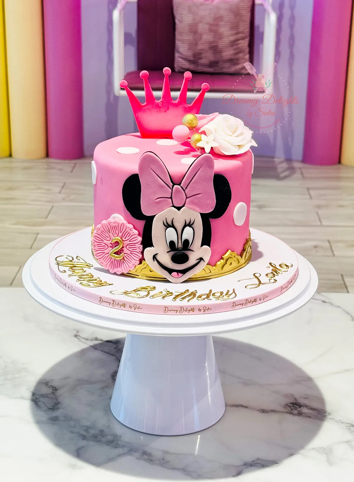 Minnie Mouse Cake 6