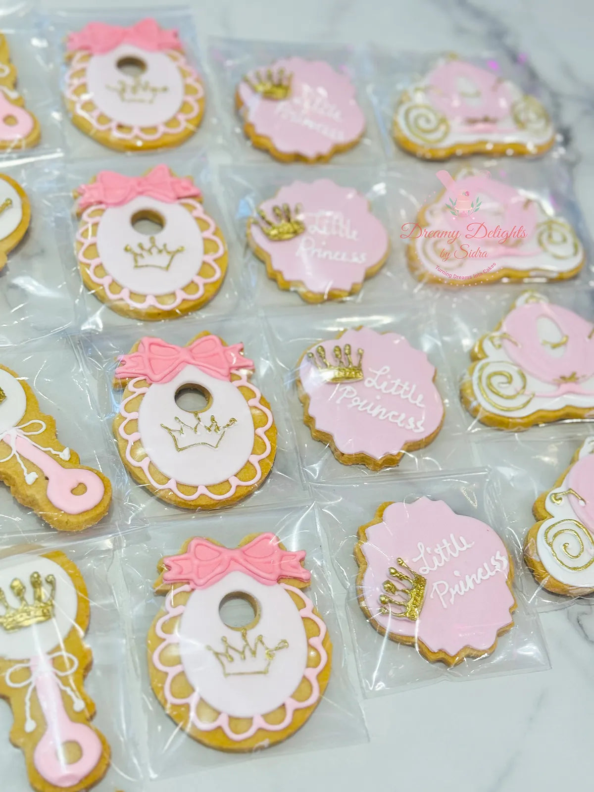 Charming Little Princess Cookies