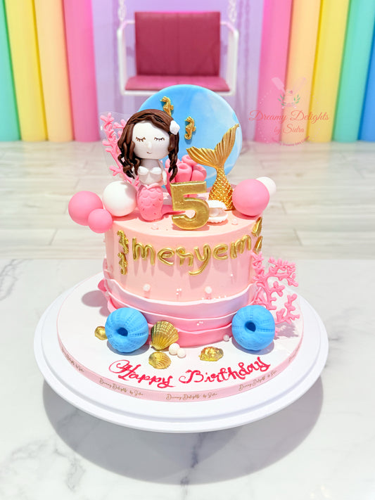 Mermaid Birthday Cake