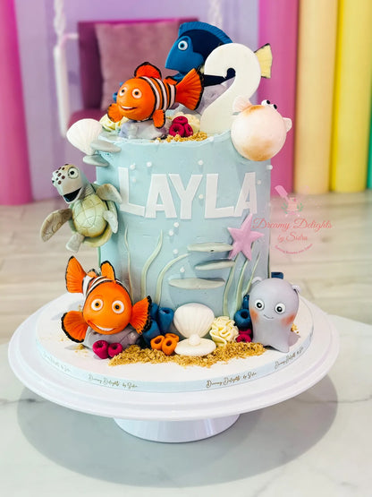 Finding Nemo Cake