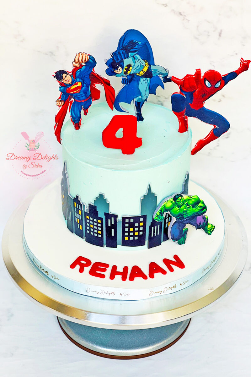 Superhero Cake 3