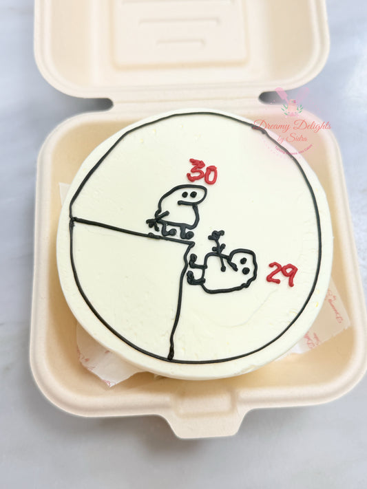 Age Kick Bento Cake