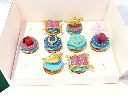 Aladdin Lamp Cupcakes