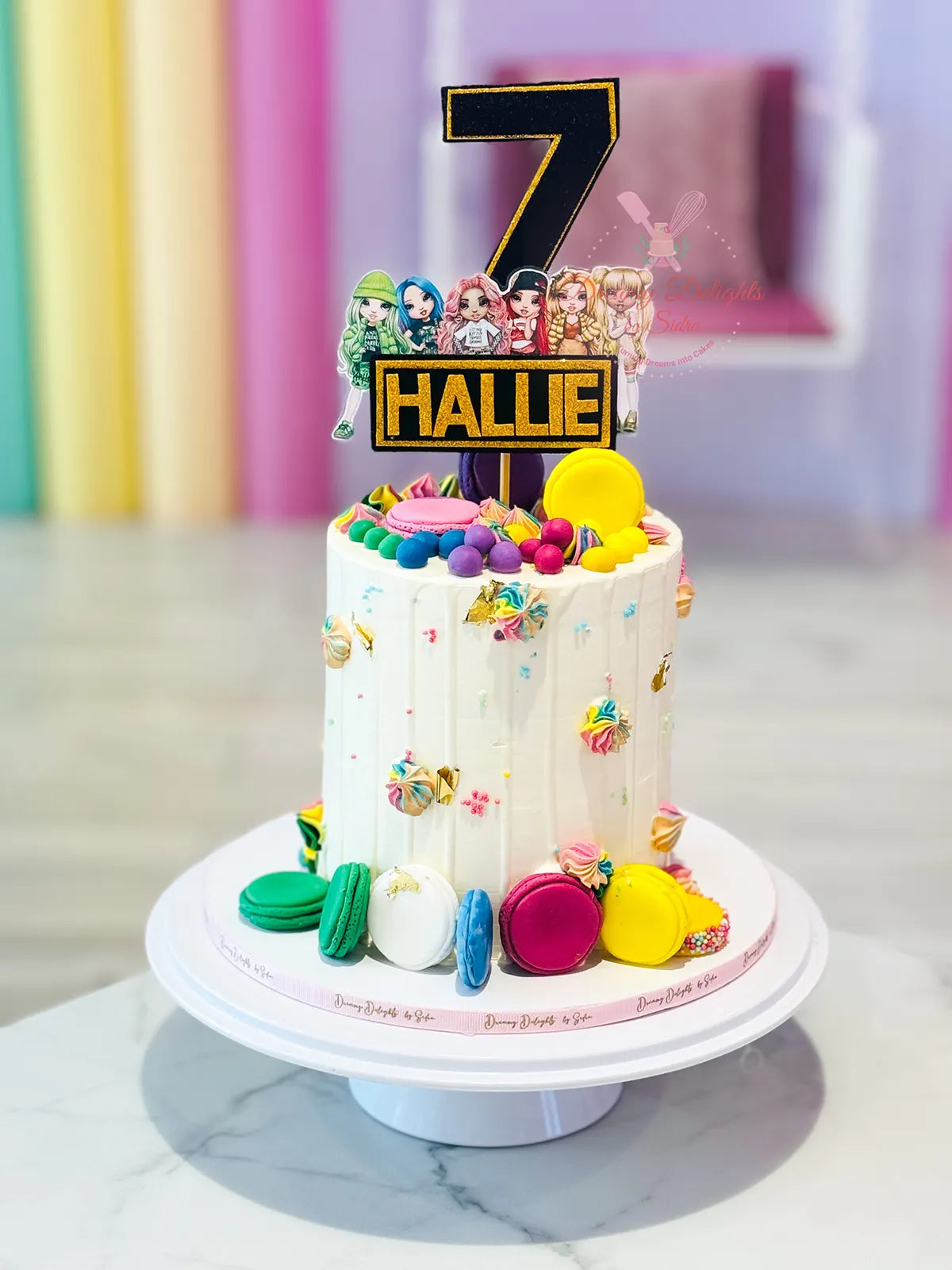 Rainbow High Cake