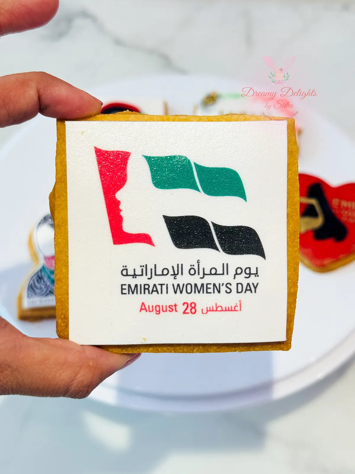 Emirati Women's Day Cookies