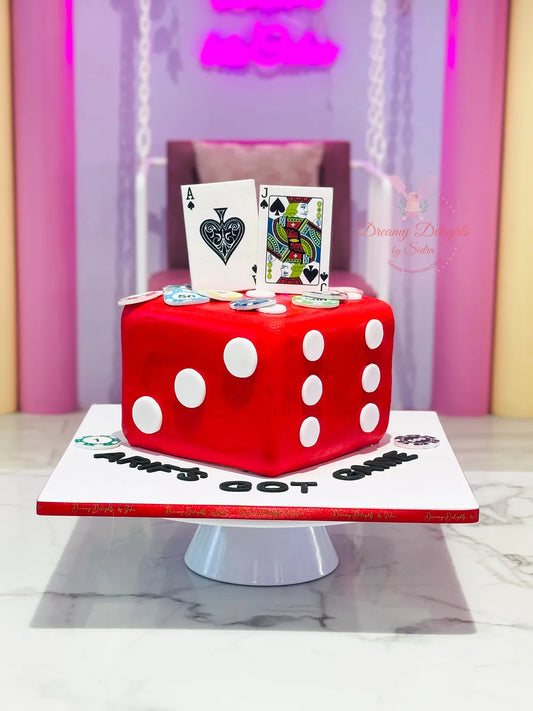 Dice Cards Cake