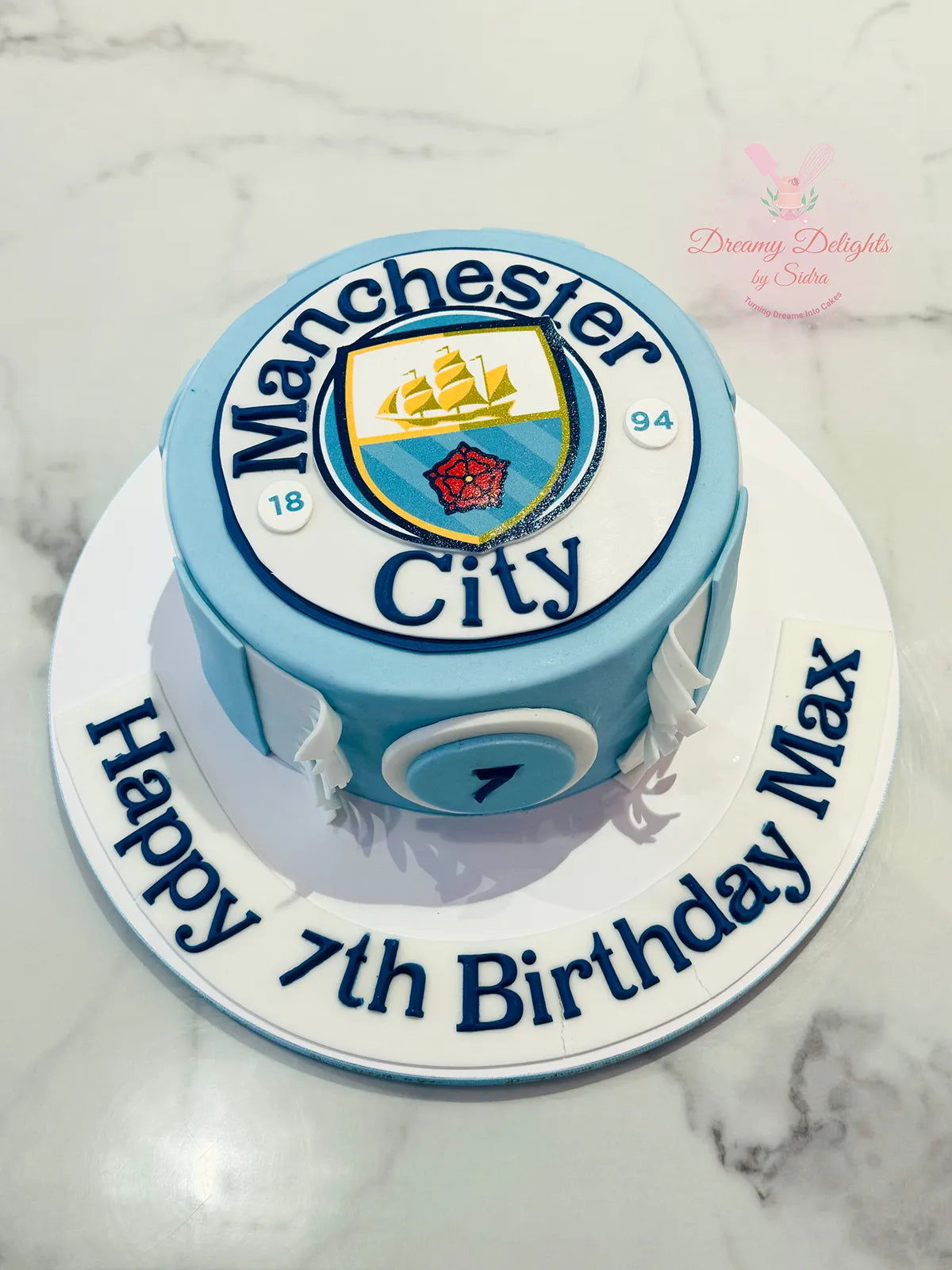 Manchester City Cake