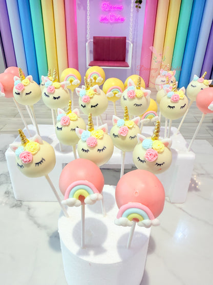 Unicorn Cakepops