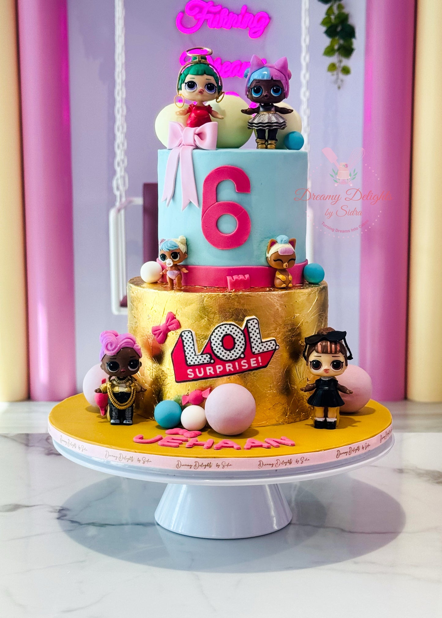 LOL Doll Cake – A Fairytale Delight