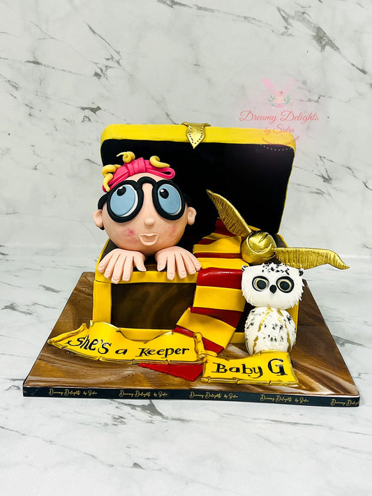 Harry Potter Baby Shower Cake