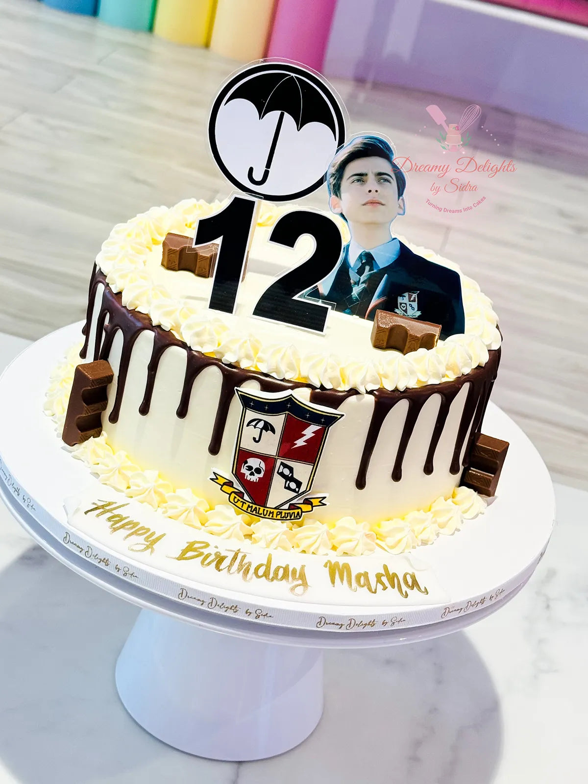 Umbrella Academy Cake