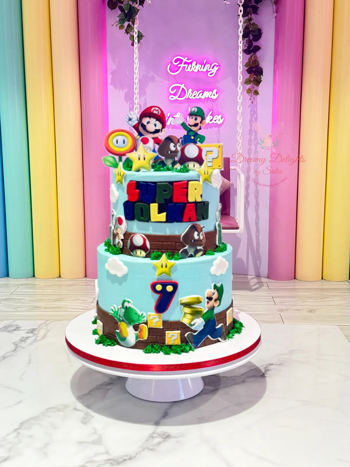 Super Mario Cake 7