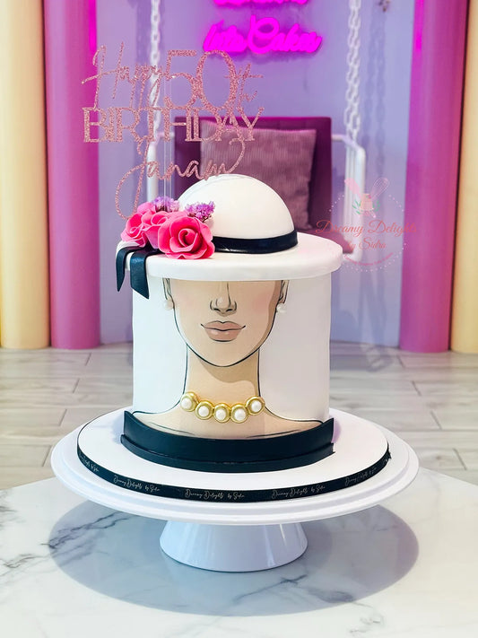 Lady Hat Cake