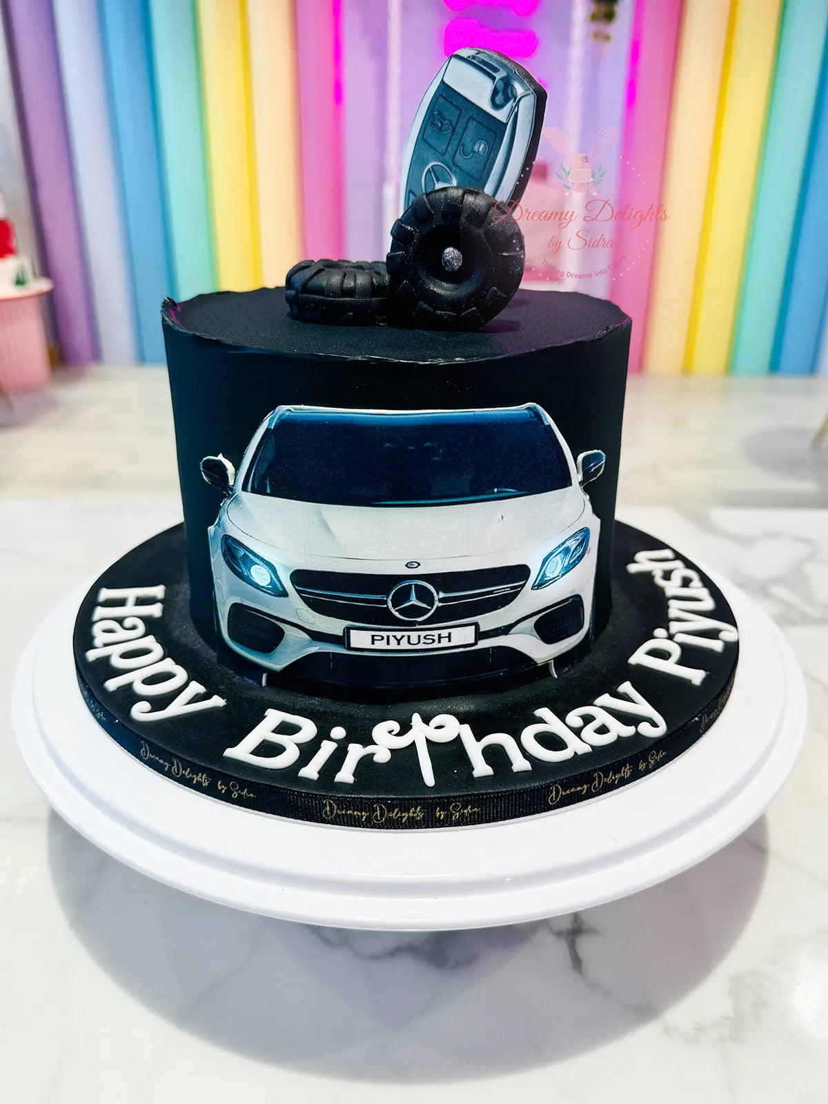 Mercedes Car Cake