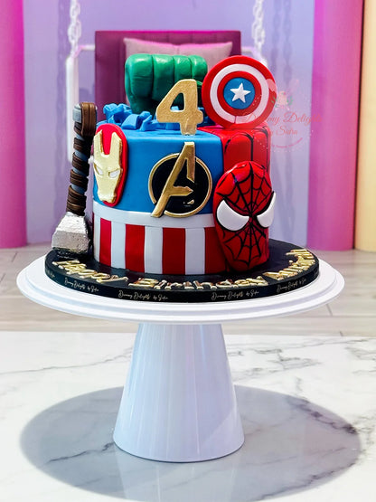 Super Hero Cake 7