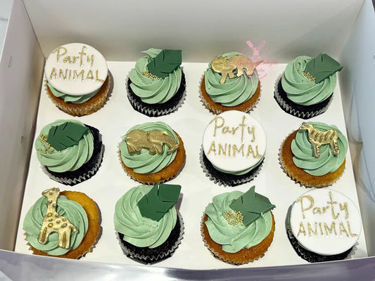 Jungle Safari Cupcakes