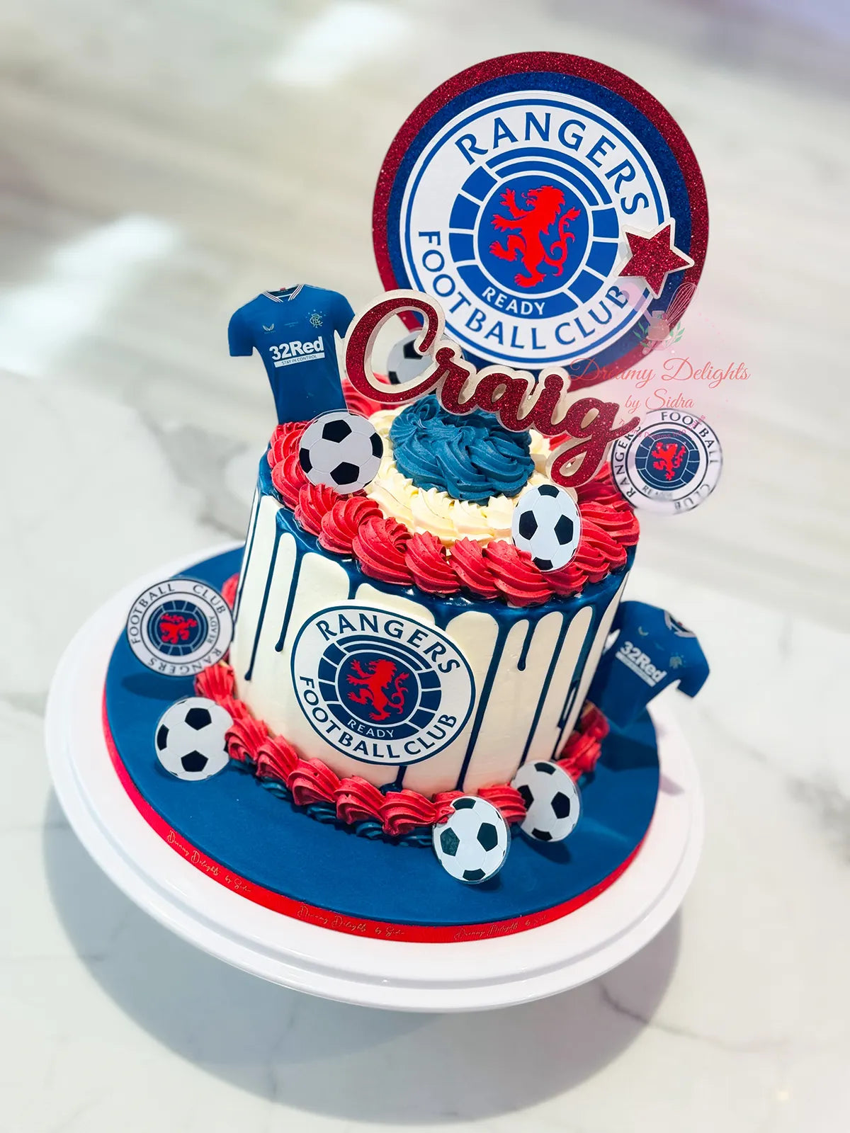 Rangers Football Club Cake