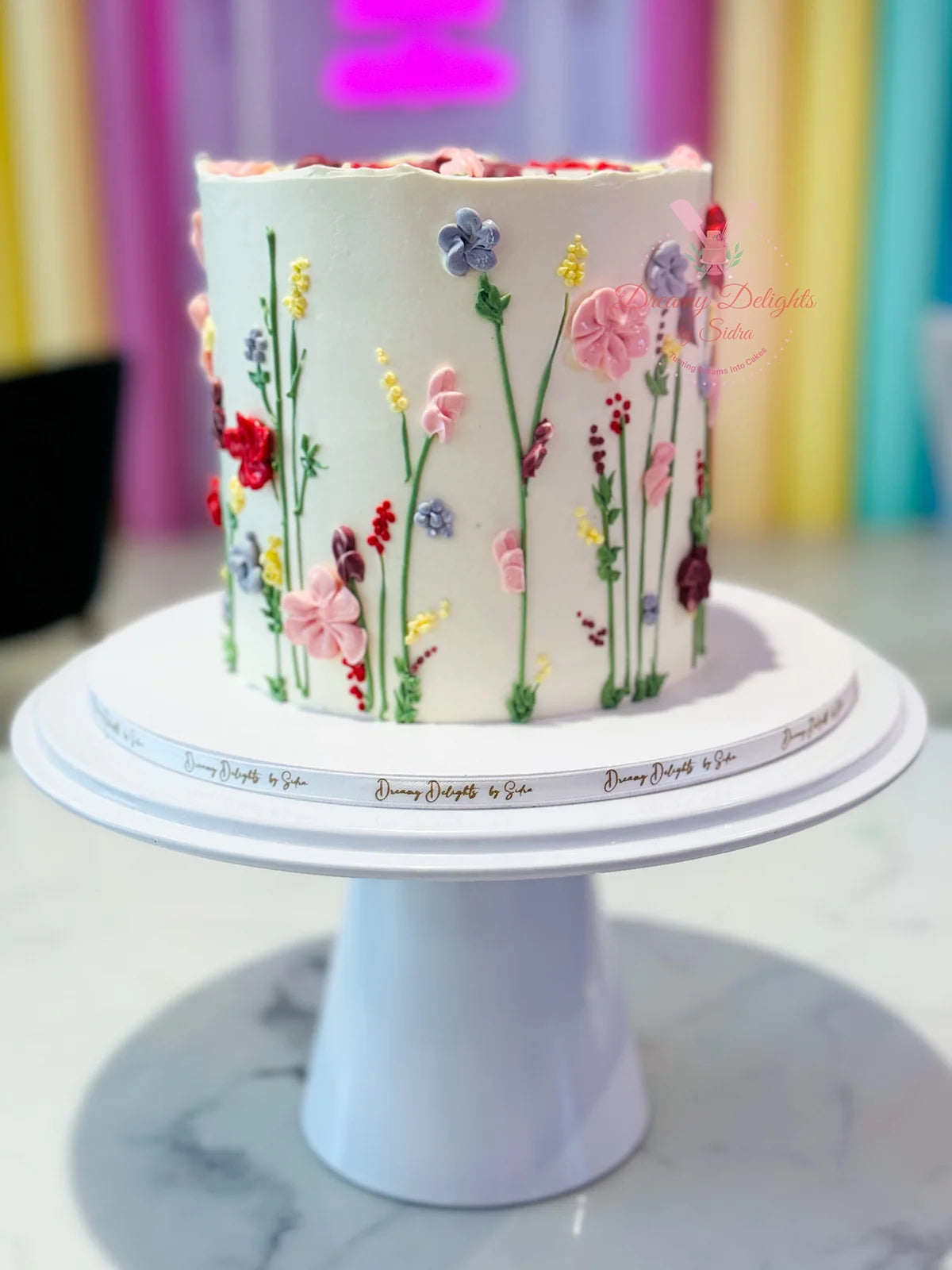 Buttercream Floral Cake