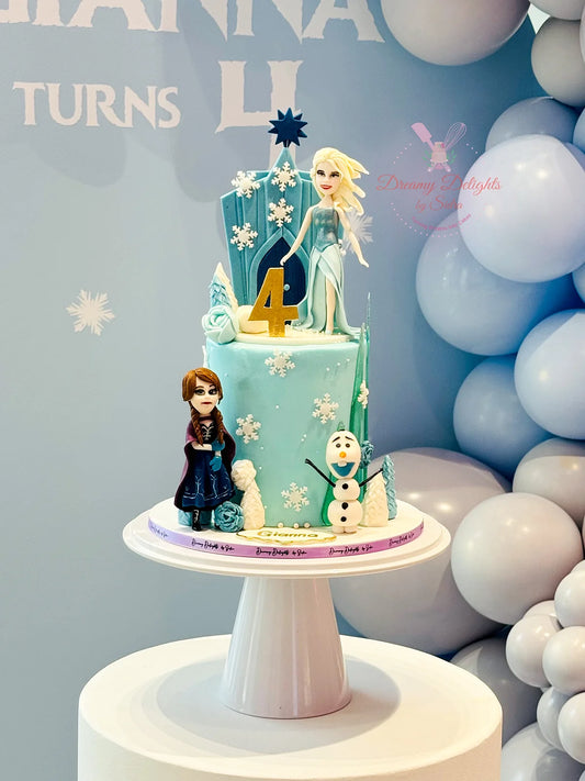 Elsa Frozen Cake 2