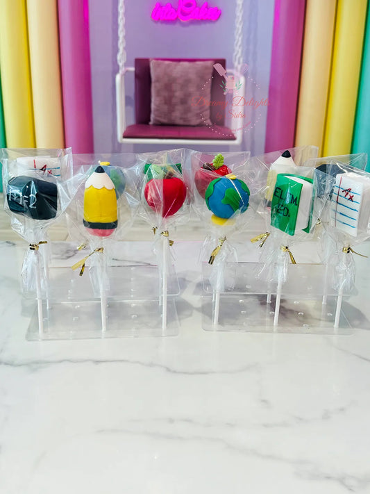 Back to School Cake Pops