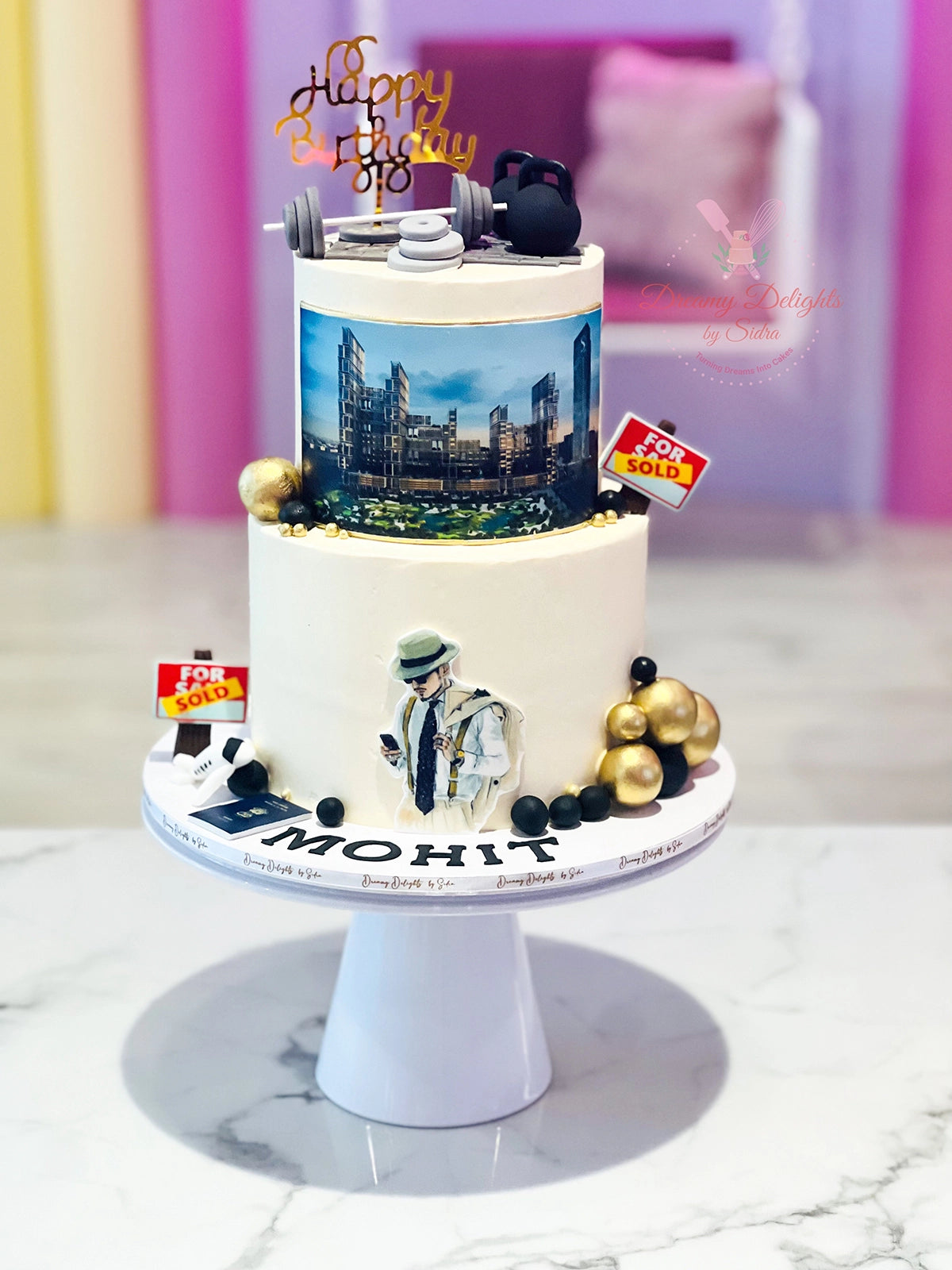Real Estate Cake – DreamyDelightsBySidra