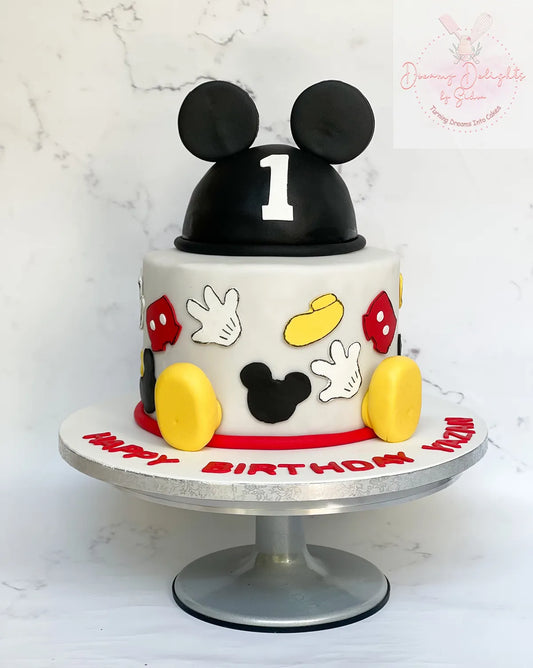 Mickey Mouse Cake 4