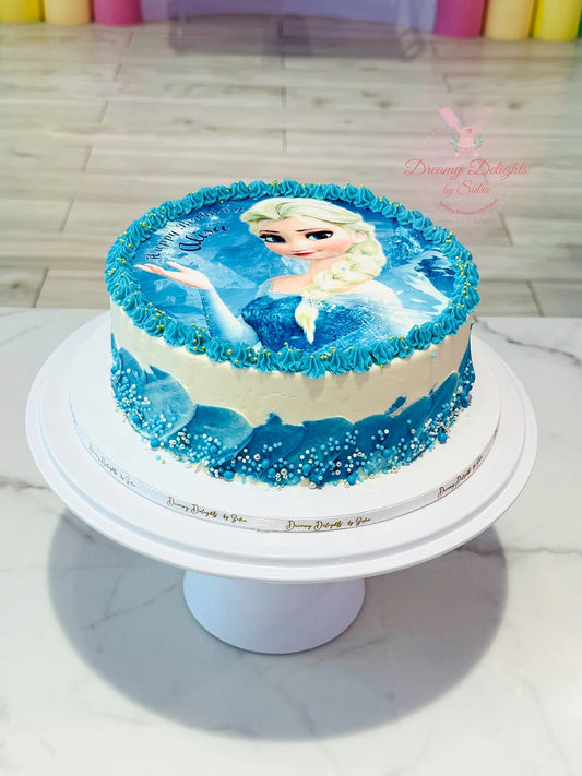 Elsa Cake 5