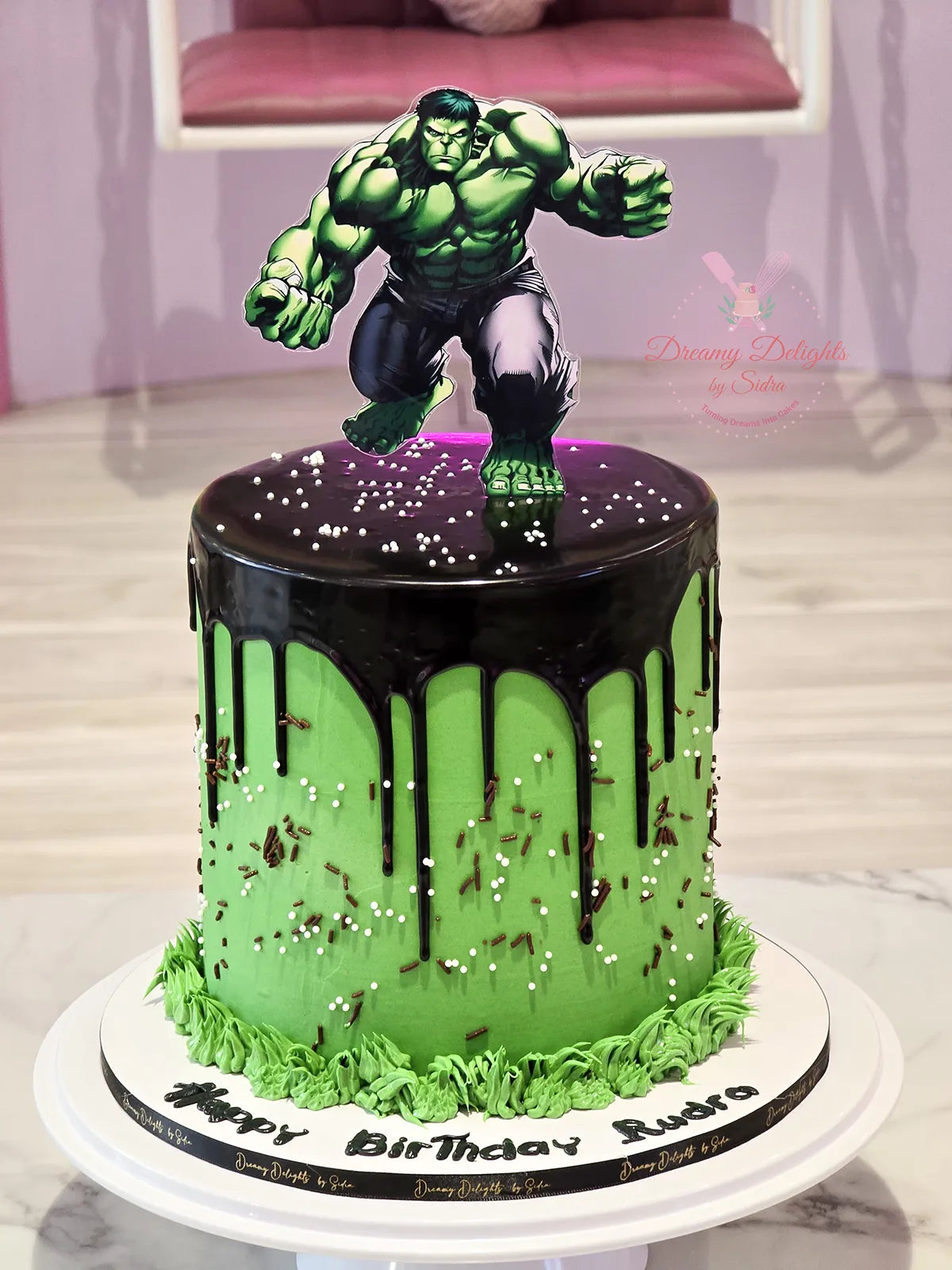 Hulk Cake