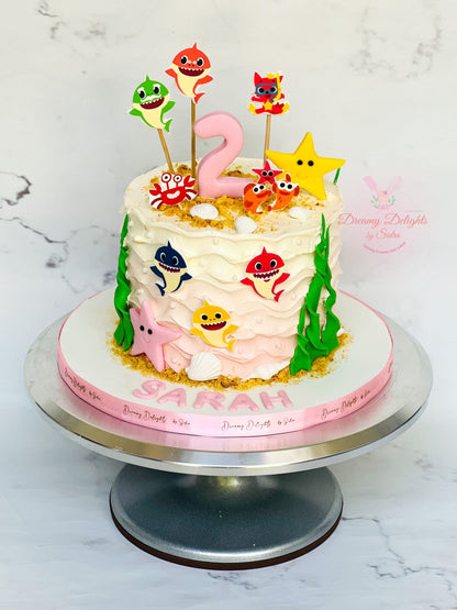 Baby Shark Cake 2