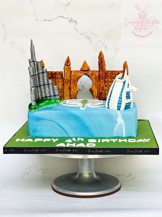 Buildings Cake / Dubai Cake