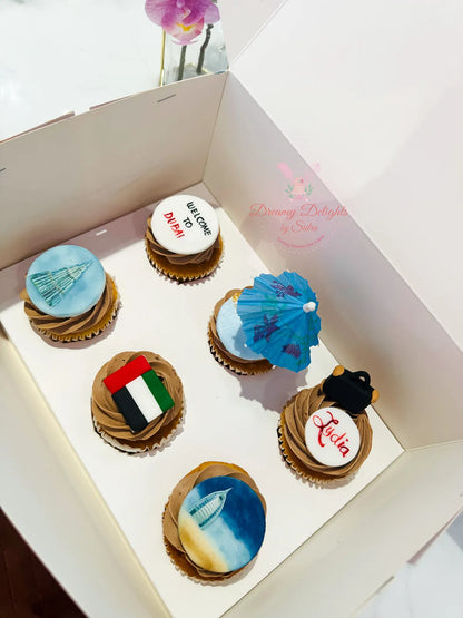 Welcome To Dubai Cupcakes